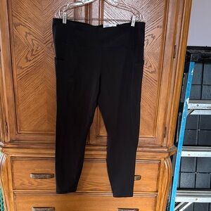 Members Mark Women’s Black Ankle leggings size XXL